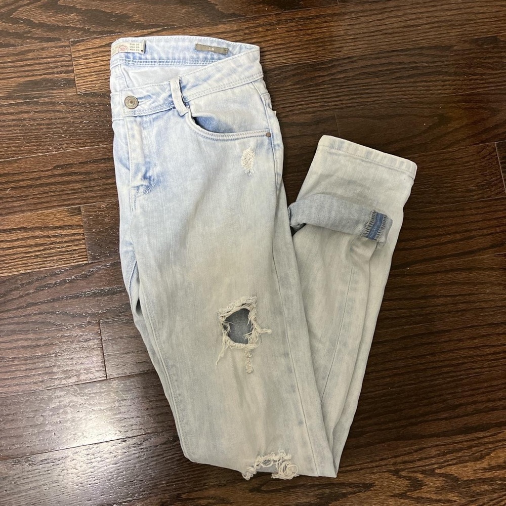 Zara premium wash trafaluc slim jeans